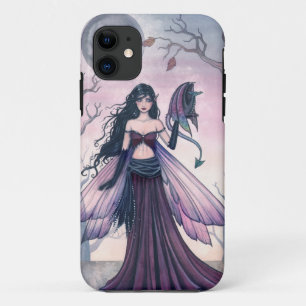 Kleine Bestie Lila Fee und Drachen Kunst Case-Mate iPhone Hülle