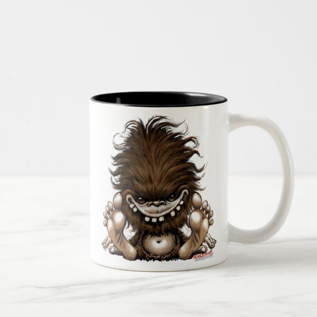 Kleine BIGFOOT-Tasse Zweifarbige Tasse (Rechts)