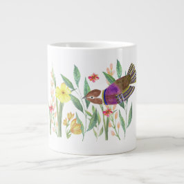KLEINE BIRD IM GARTEN Jumbo-Tasse