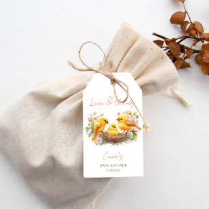 Kleine Birdie Schlüpfen bald Baby Dusche Gefallen Geschenkanhänger