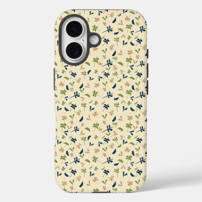 Kleine Blätter Case-Mate iPhone Hülle (Rückseite)