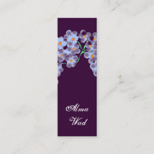 Kleine Blume Mini Visitenkarte