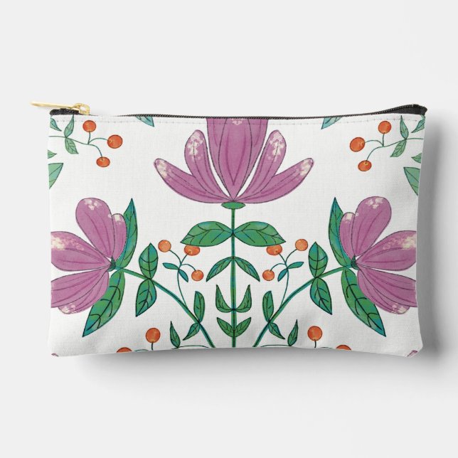 Kleine Blume Zubehörtasche (Vorderseite)