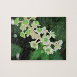 Kleine Blumen, die Selbst-Sorgfalt Puzzlen sich Puzzle