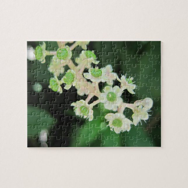 Kleine Blumen, die Selbst-Sorgfalt Puzzlen sich Puzzle (Horizontal)