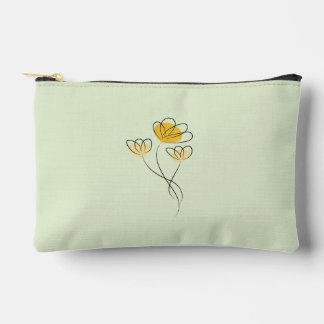 Kleine Blumengestaltung Zubehörtasche