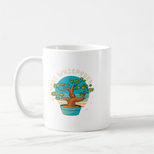 Kleine Bonsai Pflanze Whisperer Kleiner Baum Bonsa Kaffeetasse