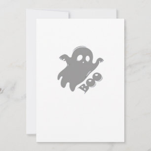 Kleine Boo Ästhetik Einfach Feiertagskarte