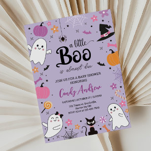 Kleine Boo Baby Dusche Einladung