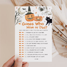 Kleine Boo Baby Dusche Ratet wer Mama oder Vater G