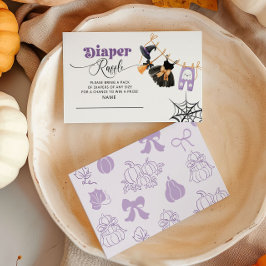 Kleine Boo Clothesline Lila Gewinnspiel Begleitkarte