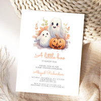 Kleine Boo Geister Kürbis Herbst Babyparty
