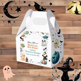 Kleine BOO Ghost Pumpkin Spooktacular Babydusche Geschenkschachtel