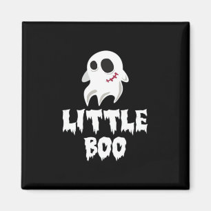 Kleine Boo in Halloween Cooles Grafikdesign Magnet