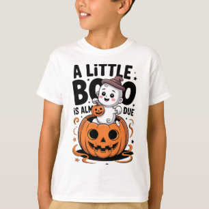 Kleine Boo ist fast fällig Süße Halloween-Schwange T-Shirt