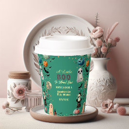 Kleine BOO ist wegen Ghost Pumpkin Spooky Baby Dus Pappbecher