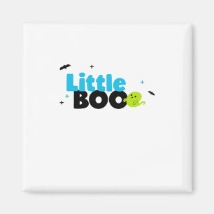 Kleine Boo Lustige Retro-Darstellung Magnet