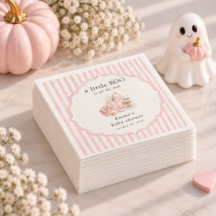 Kleine Boo Pink Mädchen Baby-Party Serviette