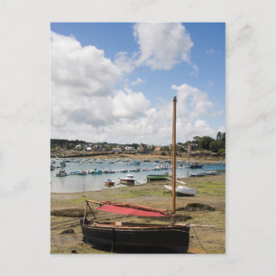 Kleine Boote   Ploumanac'H, Frankreich Postkarte