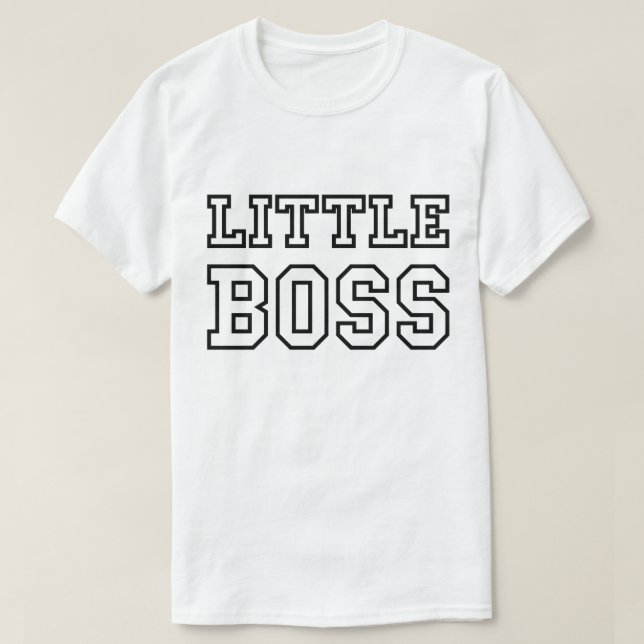 KLEINE BOSS T-Shirt (Design vorne)