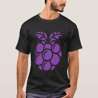 Kleine Brombeeren Frucht Lustig Minimalistisch Ein T-Shirt