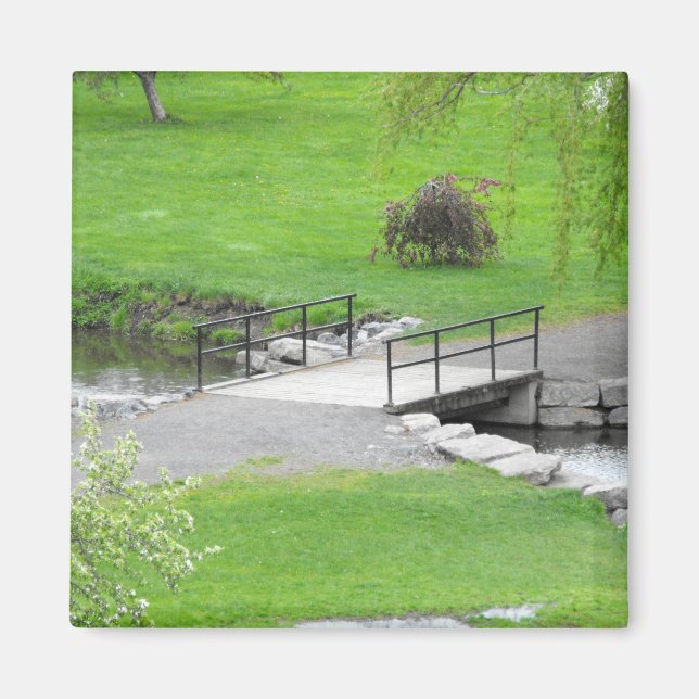 Kleine Brücke über ein kleines Stream Magnet (Vorne)