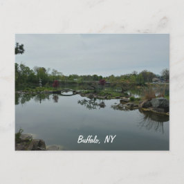 Kleine Brücke über Wasser Postkarte