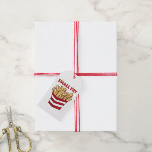 KLEINE BRY Fast Food French Fries Baby Geschenkmar Geschenkanhänger