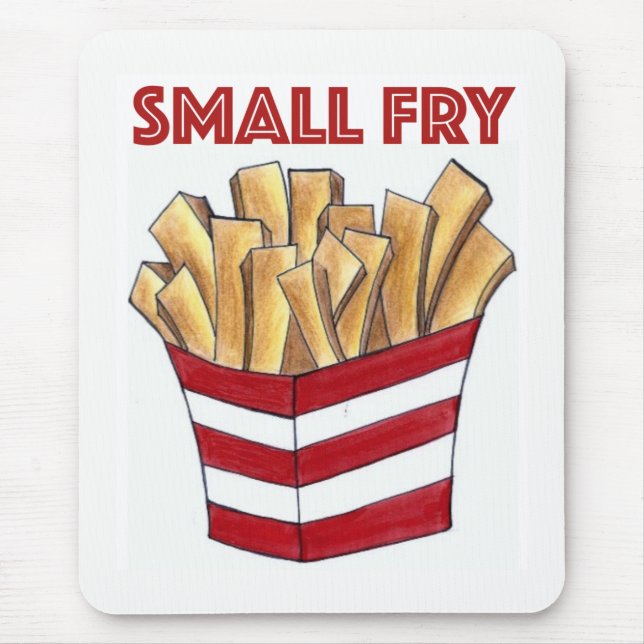 KLEINE BRY FRY Fastfood Funk Feinschmecker Mousepad (Vorne)
