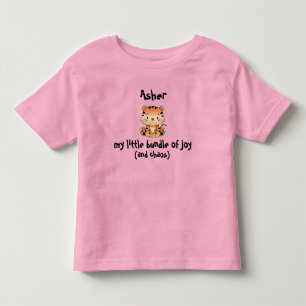 Kleine Bündel von Joy Playful Tiger Kleinkind T -  T-shirt