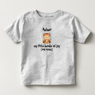 Kleine Bündel von Joy Playful Tiger Kleinkind T -  T-shirt