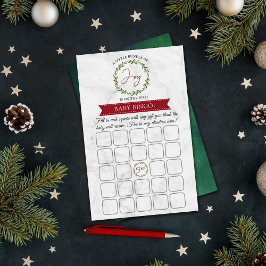 Kleine Bundle von Joghurts Weihnachtsdusche Bingo