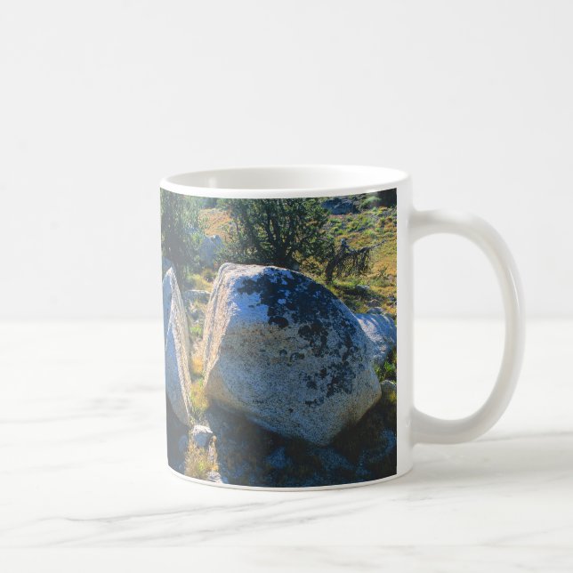 Kleine Canyon Naturkunst Schönheit Kaffeetasse (Rechts)