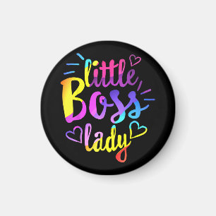 Kleine Chefin Damen Kinder Tochter Baby Mini-Boss Magnet