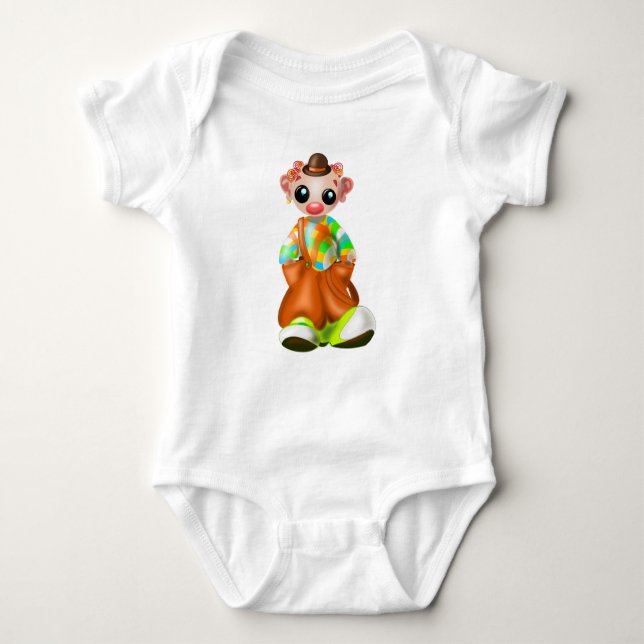 Kleine Clown Baby Bodysuits (Vorderseite)
