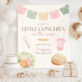 Kleine Conchita Baby Shower Party Rückwand, cielit Wandteppich