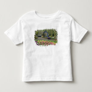 Kleine Cottage-Blumenhandlung, Keukenhof-Gärten, Kleinkind T-shirt