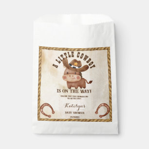 Kleine Cowboy-niedliche Babypferd-Dusche Geschenktütchen