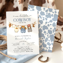 Kleine Cowboy Western Baby Shower