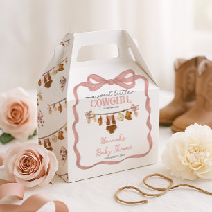 Kleine Cowgirl Western-Kleidung Baby-Party Geschenkschachtel
