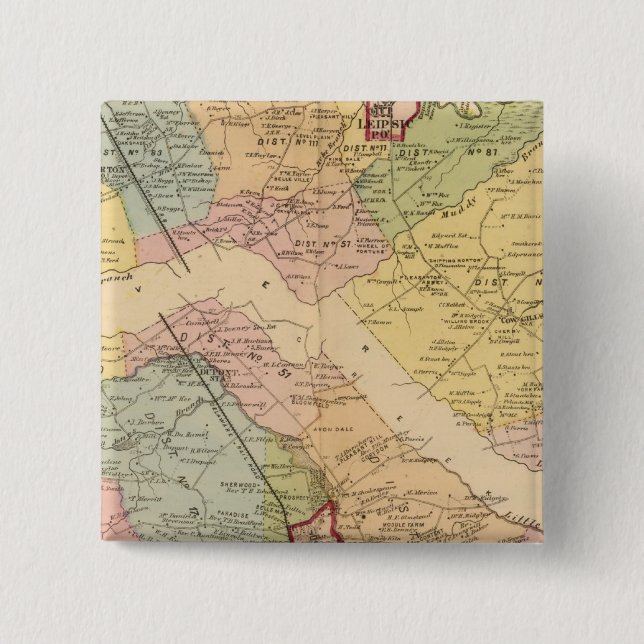 Kleine Creek, Dover Hunderte Button (Vorderseite)