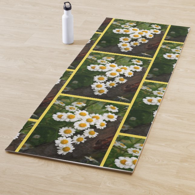 Kleine Daisy wie Blume Mat Yogamatte (Beispiel)