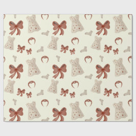 Kleine Dame Geschenkpapier