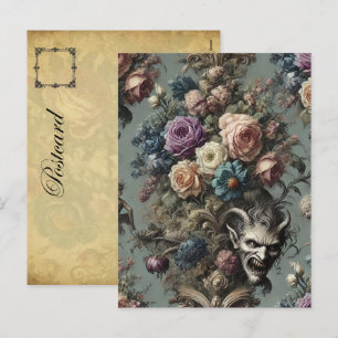 Kleine Dämonen wagen sich zu träumen - gotisch Vik Feiertagspostkarte