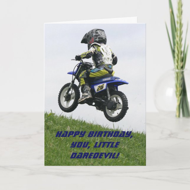 KLEINE DAREDEVIL BIRTHDAY CARD DANKESKARTE (Vorderseite)