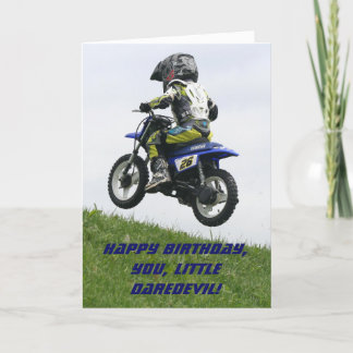 KLEINE DAREDEVIL BIRTHDAY CARD DANKESKARTE