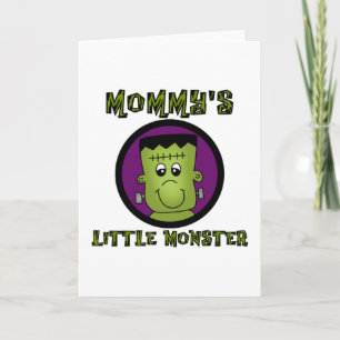 Kleine das Monster-T-Shirts und Geschenke der Mama Karte