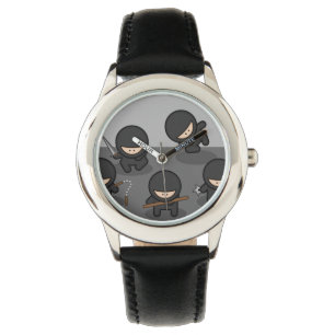 Kleine der Ninjas der Kinder Uhr