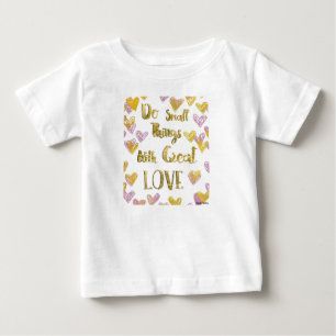 Kleine Dinge mit großer Liebe machen Baby T-shirt