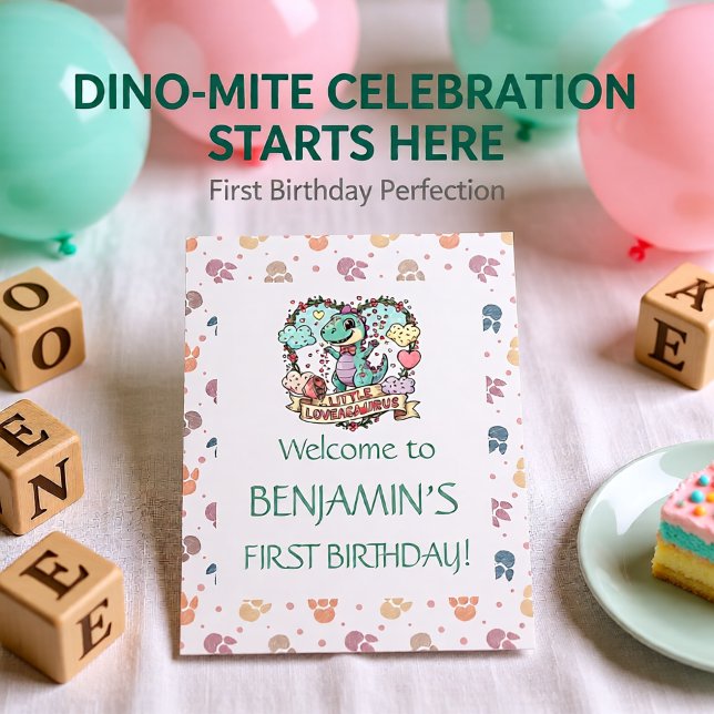 Kleine Dino-Geburtstagswünsche Karte (Von Creator hochgeladen)